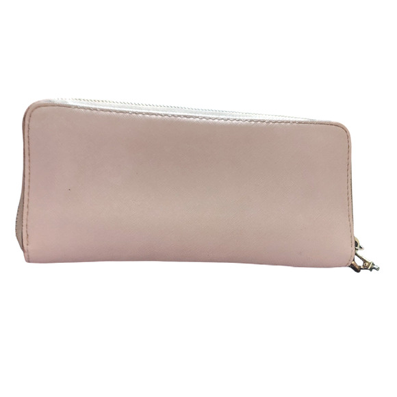 Michael Kors dusty pink Jet Set Travel Saffiano Leather Continental Wallet - Picture 2 of 5